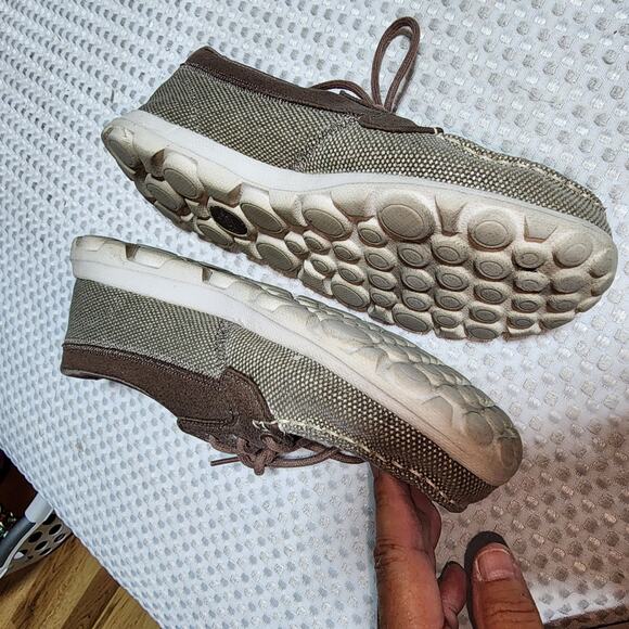 SKECHERS WOMENS SZ 8 ON THE GO LACE UP BOAT SHOES - Picture 6 of 10